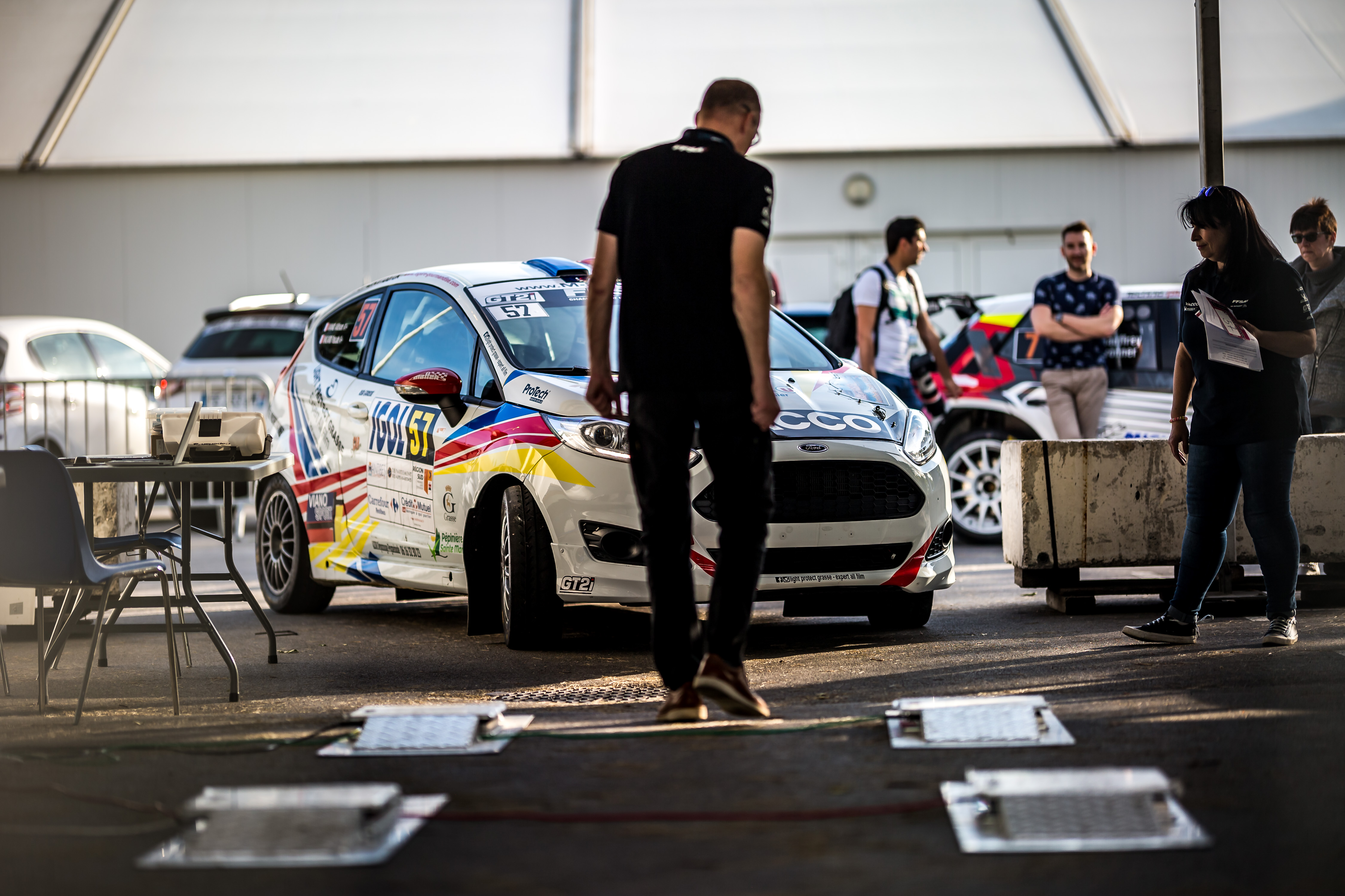57 VIANO Allison et MACARIO Pascale, Ford Fiesta R2J, ambiance during the 2019 French rally championship, rallye d'Antibes from May 17 to 19  at Antibes, France - Photo Thomas Fenetre / DPPI