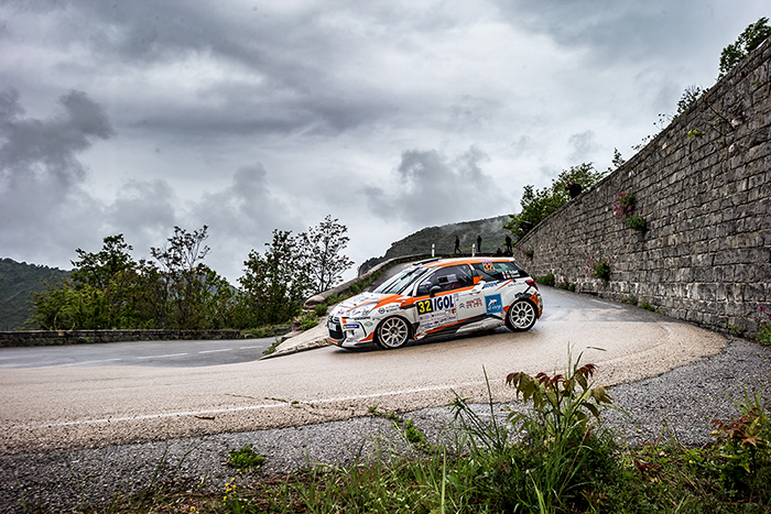 32 ROBERT Cédric et DUVAL Matthieu, Citroen DS3R3, action during the 2019 French rally championship, rallye d'Antibes from May 17 to 19  at Antibes, France - Photo Thomas Fenetre / DPPI