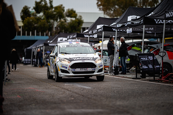43 CARTIER Victor et MURCIA Lou, Ford Fiesta R2J, ambiance during the 2019 French rally championship, rallye d'Antibes from May 17 to 19  at Antibes, France - Photo Thomas Fenetre / DPPI