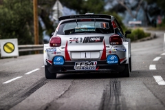 01 BONATO Yoann et BOULLOUD Benjamin, Citroen C3 R5, action during the 2019 French rally championship, rallye d'Antibes from May 17 to 19  at Antibes, France - Photo Thomas Fenetre / DPPI