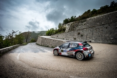 01 BONATO Yoann et BOULLOUD Benjamin, Citroen C3 R5, action during the 2019 French rally championship, rallye d'Antibes from May 17 to 19  at Antibes, France - Photo Thomas Fenetre / DPPI