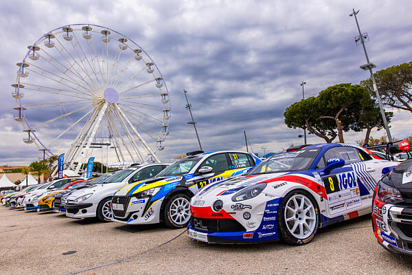 08 ASTIER Raphael, GIRAUDET Denis, Alpine A110 RGT, ambiance during the Rallye Antibes Côte d’Azur 2023, 3rd round of the Championnat de France des Rallyes 2023, from May 19 to 20 in Juan-Les-Pains, France - Photo Bastien Roux / DPPI