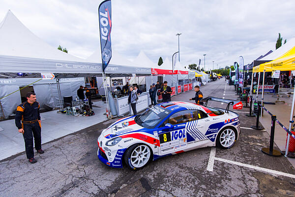 08 ASTIER Raphael, GIRAUDET Denis, Alpine A110 RGT, ambiance during the Rallye Antibes Côte d’Azur 2023, 3rd round of the Championnat de France des Rallyes 2023, from May 19 to 20 in Juan-Les-Pains, France - Photo Bastien Roux / DPPI