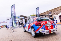 01 BONATO Yoann, BOULLOUD Benjamin, Citroën C3 Rally2, ambiance during the Rallye Antibes Côte d’Azur 2023, 3rd round of the Championnat de France des Rallyes 2023, from May 19 to 20 in Juan-Les-Pains, France - Photo Bastien Roux / DPPI
