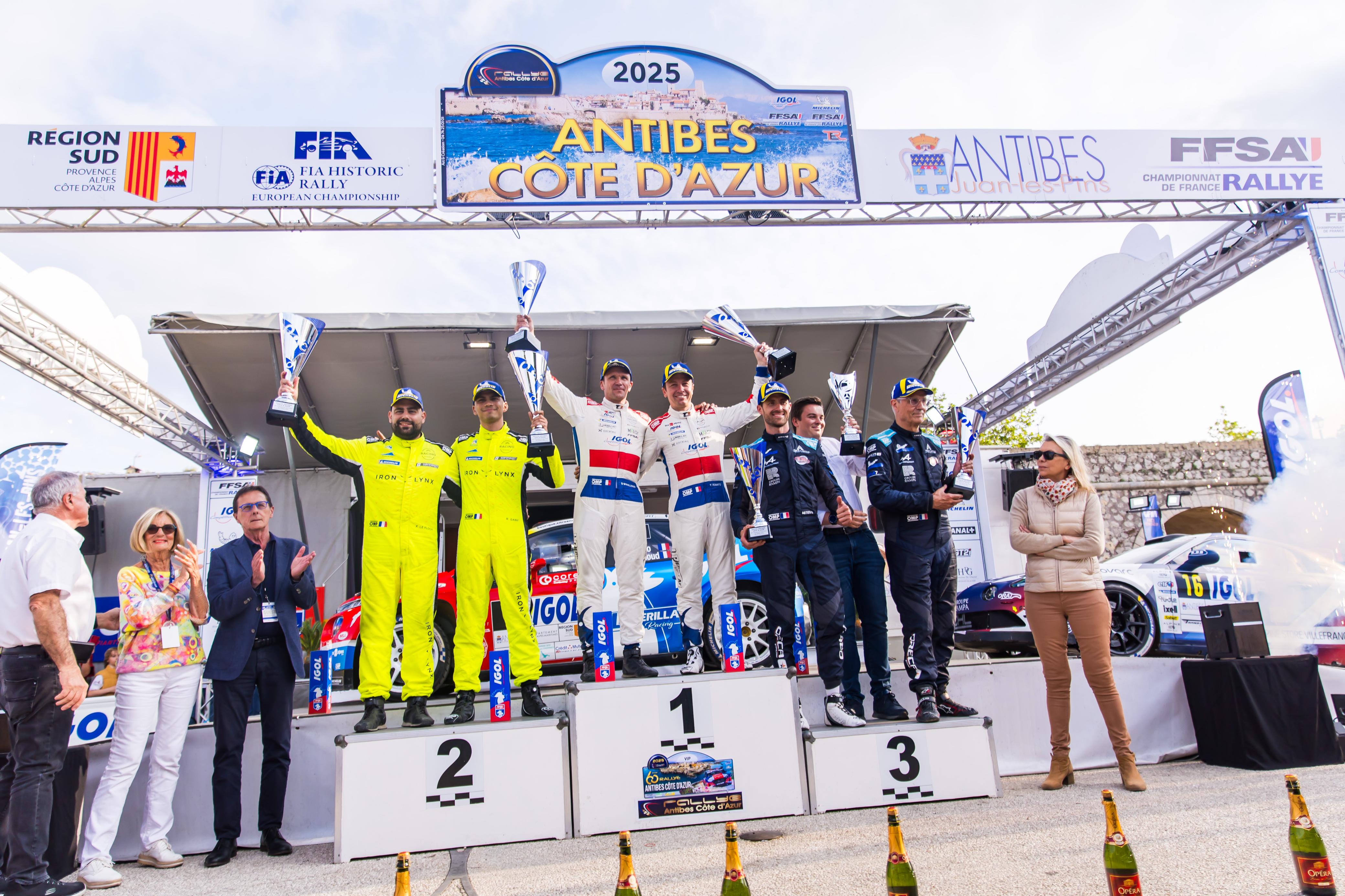 60e-Rallye-Antibes-Cote-dAzur-Podium-Equipages